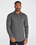 STRIDWOVE Drop-Cut Long Sleeve: LUX Polo