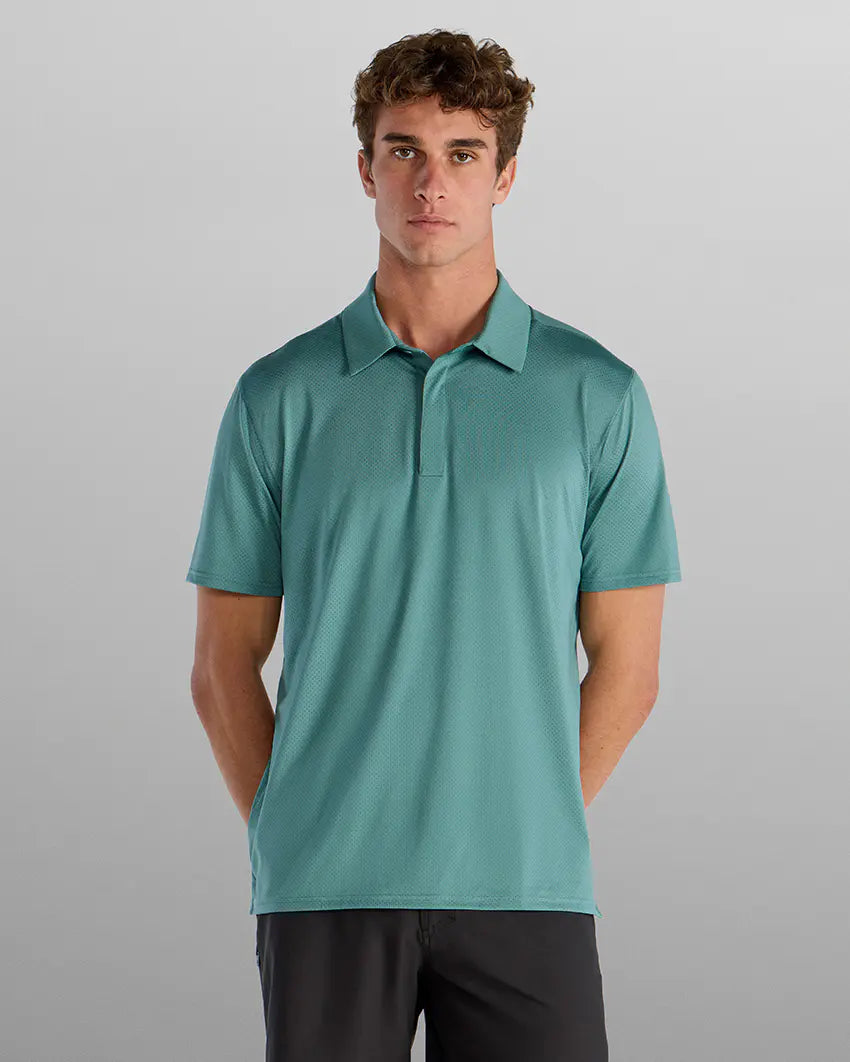 STRIDWOVE Performance+ 2.0 Split Hem Polo