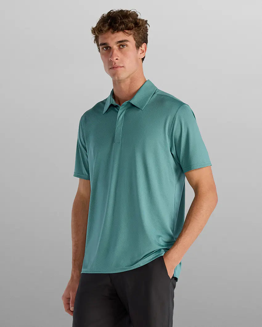 STRIDWOVE Performance+ 2.0 Split Hem Polo
