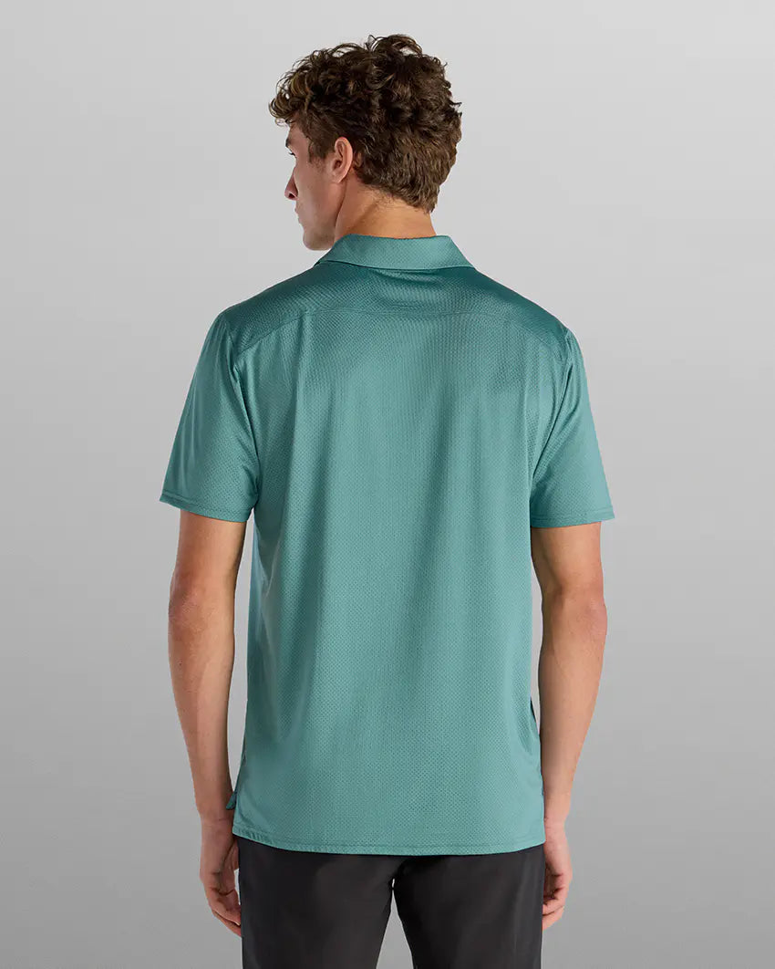STRIDWOVE Performance+ 2.0 Split Hem Polo