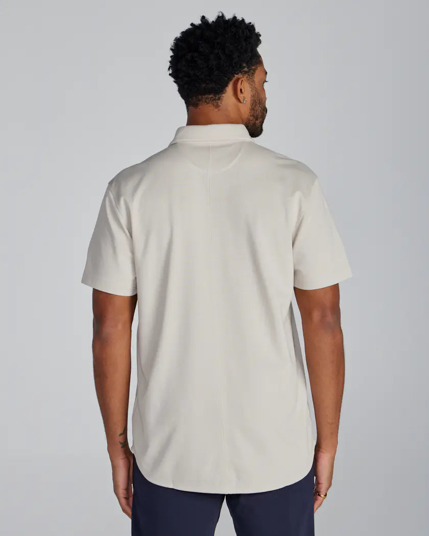 STRIDWOVE Bayside Oxford Short Sleeve Button Down