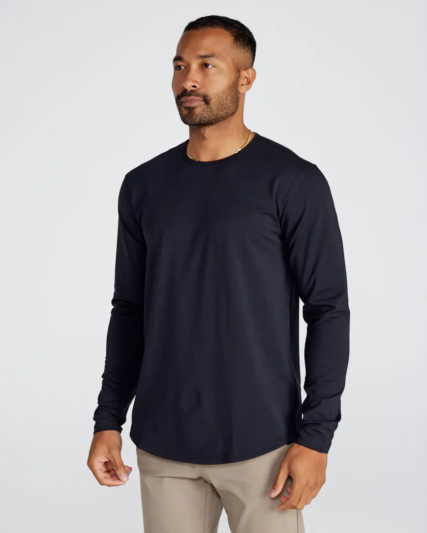 STRIDWOVE Drop-Cut Long Sleeve: LUX